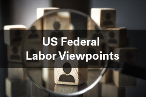 US Federal Labor Viewpoints